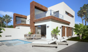 New Modern Semi- Detached Villa with Pool in Daya Nueva.  Ref:ks1906