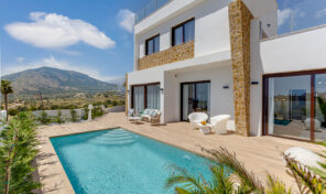 Amazing Views New Villa with Pool in Finestra, Benidorm. Ref:ks2975