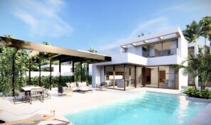 OPPORTUNITY! LARGE NEW MODERN BEACHSIDE VILLA with POOL IN LA ZENIA. Ref:ks4264