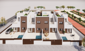 New Modern Townhouse with Private Pool in Pilar de La Horadada. Ref:ks4828