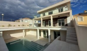 OFFER! Large Lux Modern Villa with Pool near Sea in Gran Alacant. Ref:ks5022